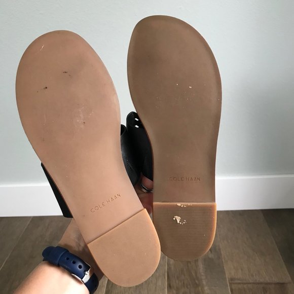 Cole Haan Sandals - Black and Tan - Women's Size 7.5 - Picture 13 of 13